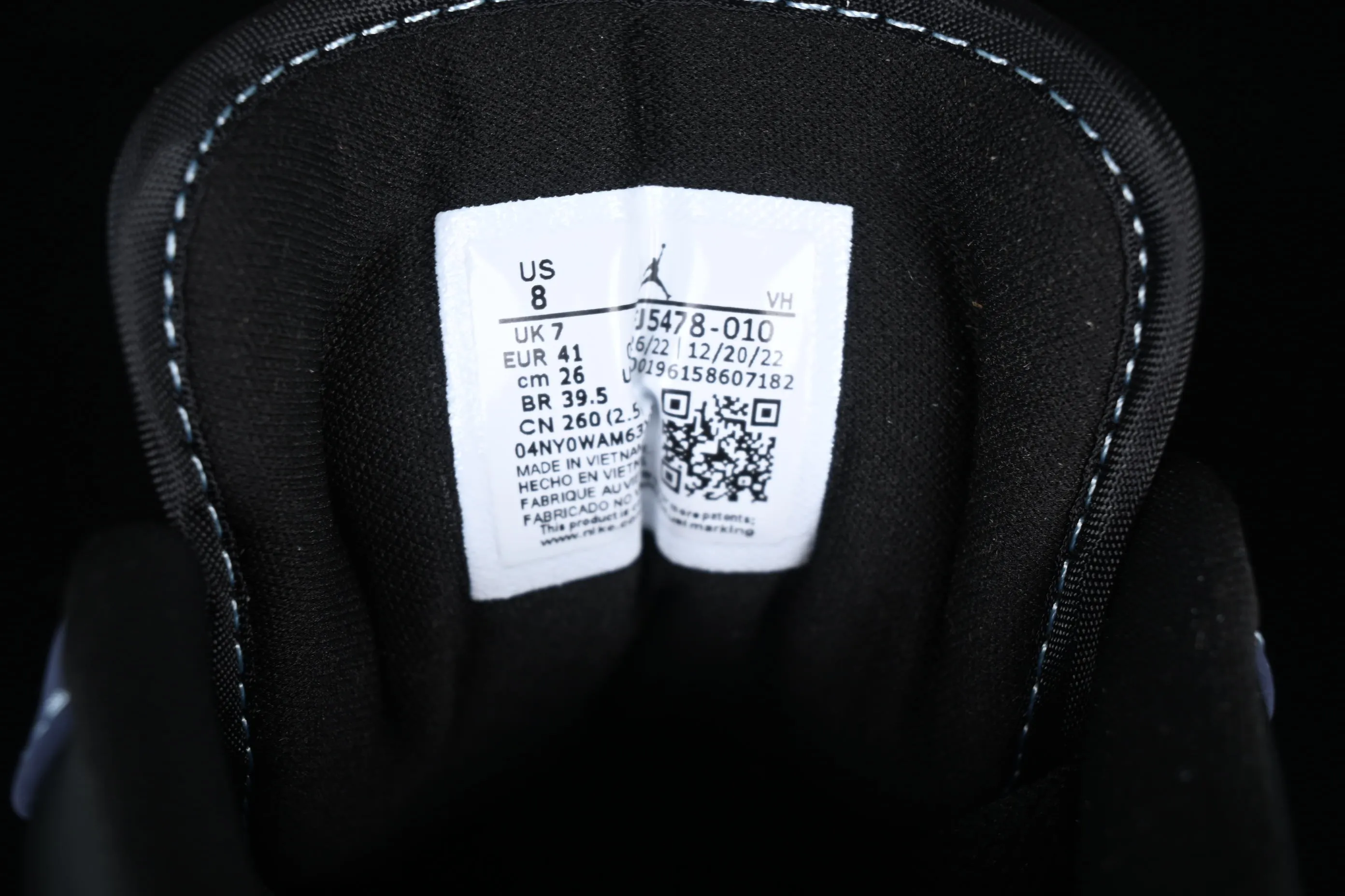 All categories Air Jordan Jordan series basketball shoes Air Jordan 1 Low Z version Air Jordan 1 Low AJ1 Joe 1 black, blue and white low-top cultural casual sneakers FJ5478-010
